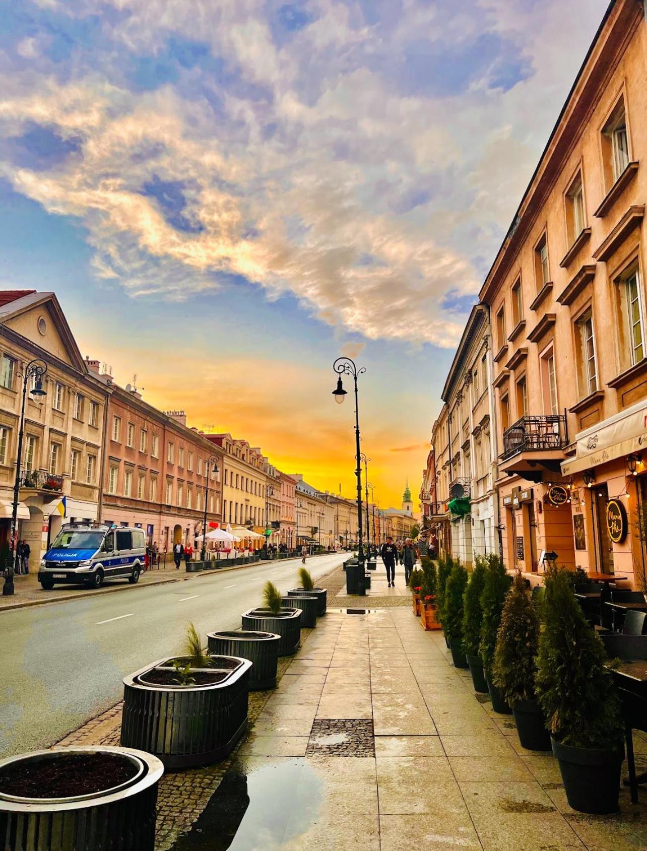Mieszkanie Z Duzym Terasem W Warszawie Varsóvia Exterior foto